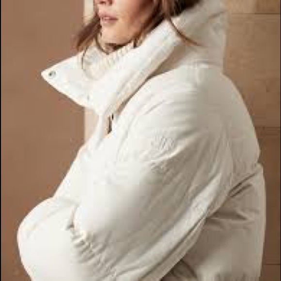 BR water repellent long down coat - Picture 3 of 5